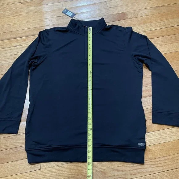 Travis Mathew Mens Newport 1/4 Zip Fleece Pullover Sweater Size XL NEW WITH TAGS - Picture 7 of 11